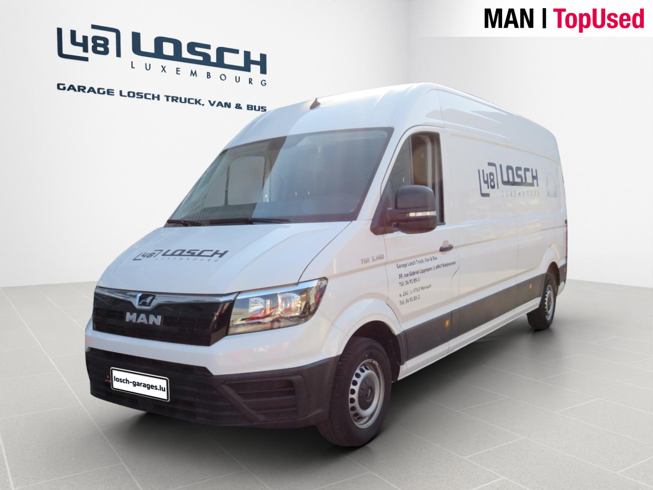 MAN TGE 3.140 4X2F L4H3 SB Kasten Klima ZV - Kastenwagen: das Bild 1 MAN TGE 3.140 4X2F L4H3 SB Kasten Klima ZV - Kastenwagen: das Bild 1