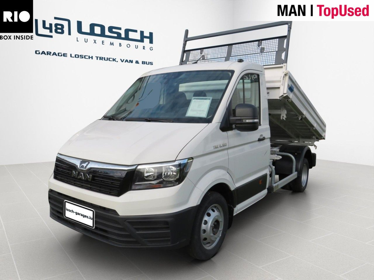 MAN TGE 6.160 4X2 L3 SB EK Kipper RWD MAN TGE 6.160 4X2 L3 SB EK Meiller-DSK RWD - Kipper Transporter: das Bild 1 MAN TGE 6.160 4X2 L3 SB EK Kipper RWD MAN TGE 6.160 4X2 L3 SB EK Meiller-DSK RWD - Kipper Transporter: das Bild 1