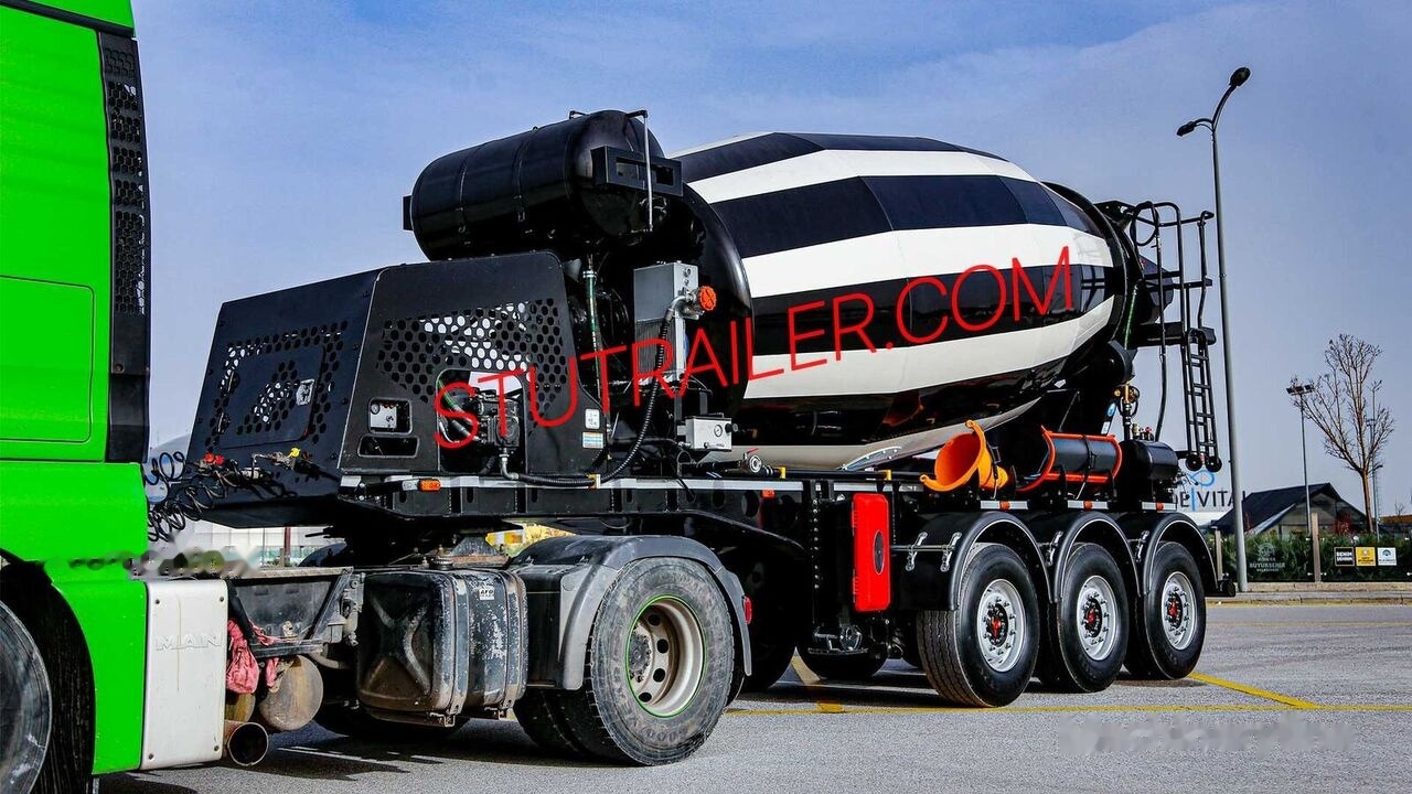 STU 14,7m3 Concrete Mixer Trailer - Betonmischer Auflieger: das Bild 4 STU 14,7m3 Concrete Mixer Trailer - Betonmischer Auflieger: das Bild 4