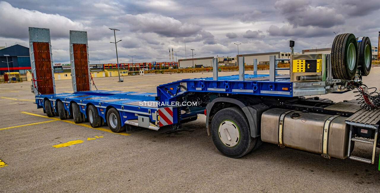 STU 5 Axle Hydraulic Steering Lowbed - Leasing STU 5 Axle Hydraulic Steering Lowbed: das Bild 7