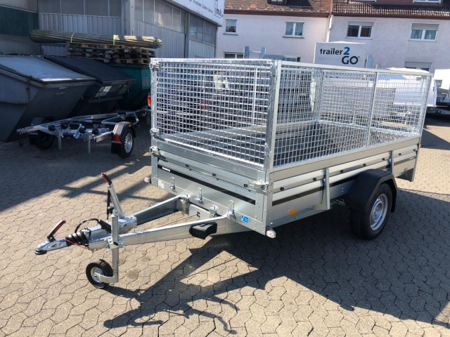 Brenderup 2300S Stahl Laubgitter, 1,3 to. kippbar KV, 3010x1530x400mm - PKW Anhänger: das Bild 2 Brenderup 2300S Stahl Laubgitter, 1,3 to. kippbar KV, 3010x1530x400mm - PKW Anhänger: das Bild 2