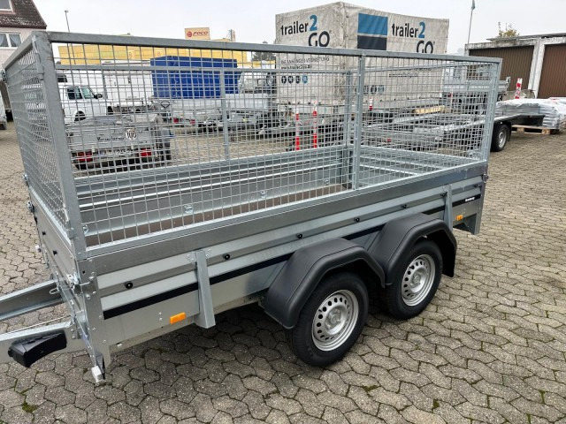Brenderup Tieflader 2300S Stahl mit Laubgitter, 2,0 to. 3010x1530x400mm - PKW Anhänger: das Bild 4 Brenderup Tieflader 2300S Stahl mit Laubgitter, 2,0 to. 3010x1530x400mm - PKW Anhänger: das Bild 4