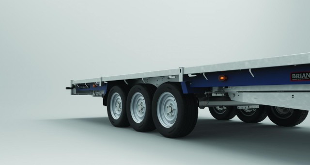 NEU: Autotransporter Anhänger Brian James Cargo Connect Universalanhänger 476-5022-35-3-10, 5500 x 2290 mm, 3,5 to., 10 Zoll: das Bild 10