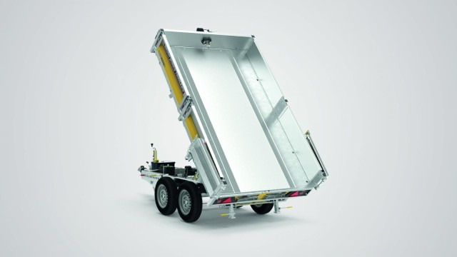 Brian James Cargo Tipper 526 Heckkipper 526-3116-35-2-12, 3100 x 1600 x 300 mm, 3,5 to. - Kipper Anhänger: das Bild 1 Brian James Cargo Tipper 526 Heckkipper 526-3116-35-2-12, 3100 x 1600 x 300 mm, 3,5 to. - Kipper Anhänger: das Bild 1
