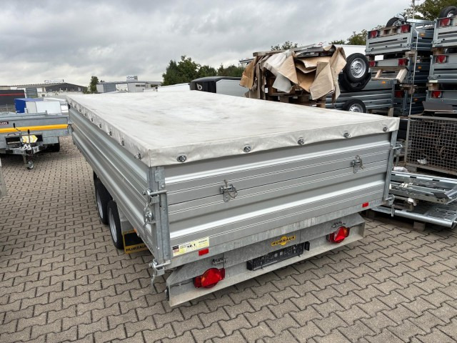 Humbaur 3-Seitenkipper HTK 3500.41 Alu mit BW-Aufsatz, 4100 x 2100 x 350 mm, 3,5 to. - Kipper Anhänger: das Bild 1 Humbaur 3-Seitenkipper HTK 3500.41 Alu mit BW-Aufsatz, 4100 x 2100 x 350 mm, 3,5 to. - Kipper Anhänger: das Bild 1