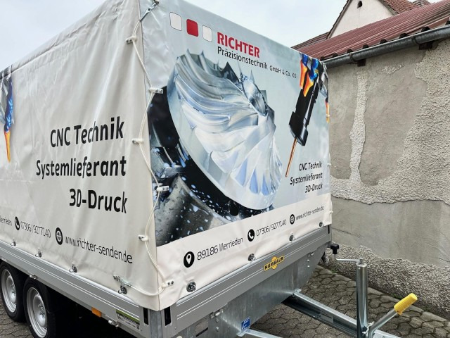 Humbaur HT 253118 Hochlader 2,5 to. mit Hochplane 200 cm, Digitaldruck - PKW Anhänger: das Bild 2 Humbaur HT 253118 Hochlader 2,5 to. mit Hochplane 200 cm, Digitaldruck - PKW Anhänger: das Bild 2