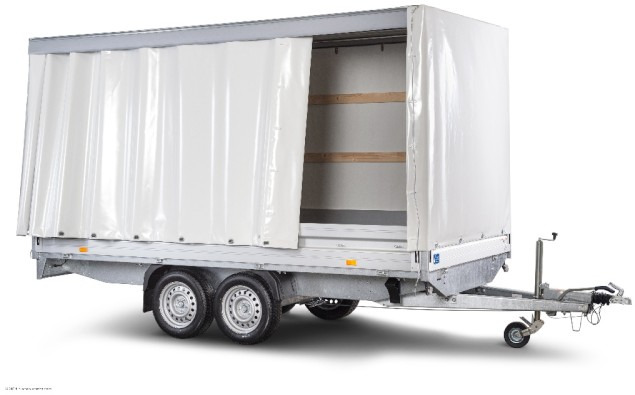 NEU: PKW Anhänger Humbaur HT 254118 Hochlader mit Plane 4100x1850x350mm: das Bild 11