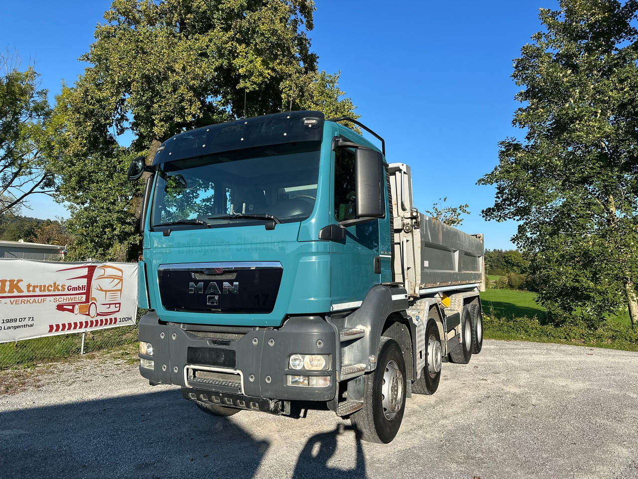 MAN 35.480 8x4 Moser - Kipper: das Bild 1 MAN 35.480 8x4 Moser - Kipper: das Bild 1