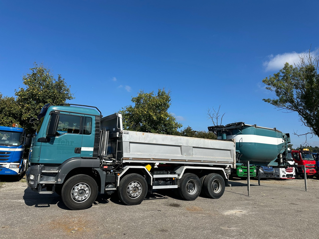 MAN TGS 35.480 8x4 Wechselsistem - Kipper: das Bild 2 MAN TGS 35.480 8x4 Wechselsistem - Kipper: das Bild 2