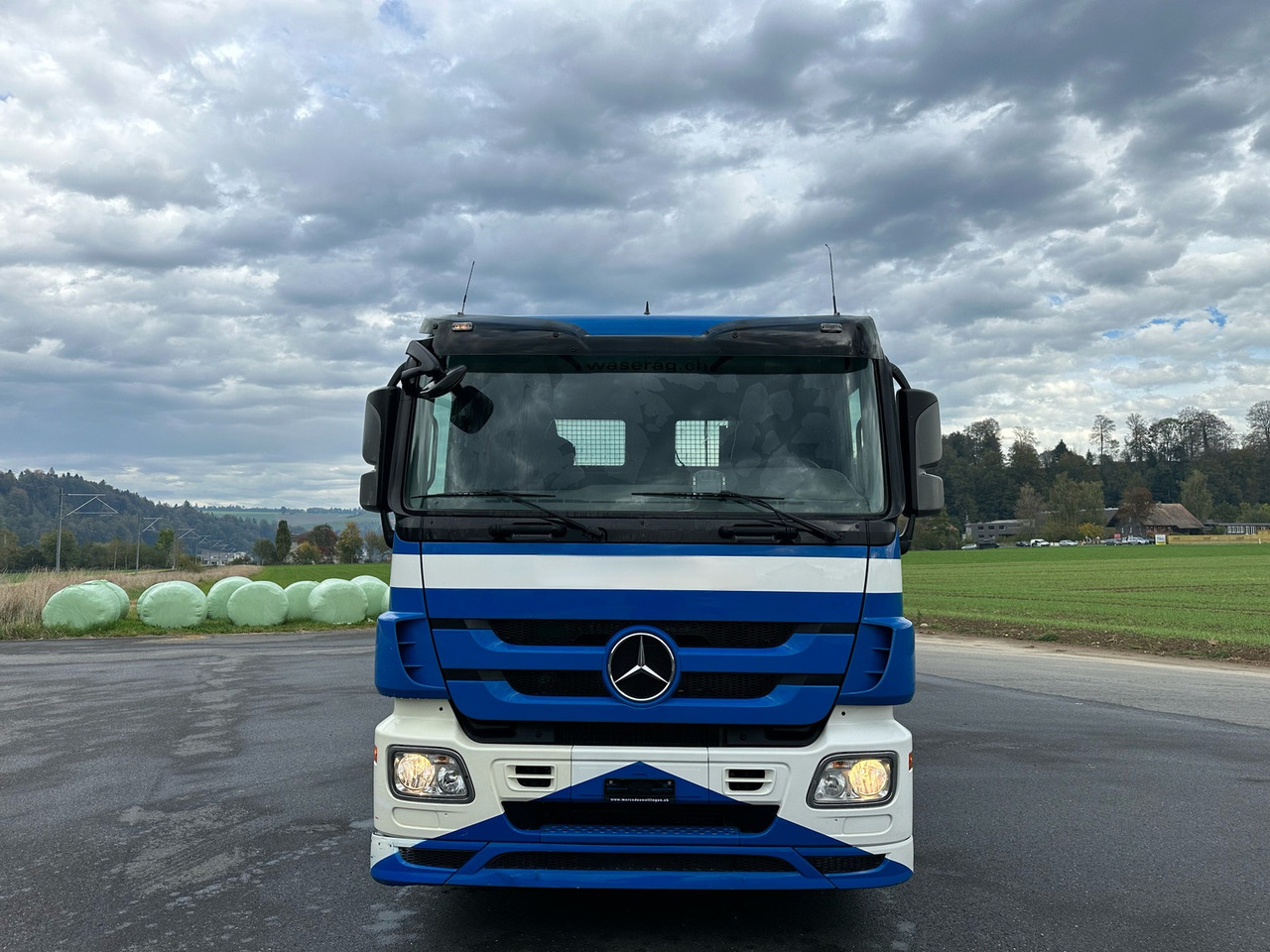Absetzkipper MERCEDES-BENZ Actros 18.32 4x2 Trösch absetzkipper: das Bild 12