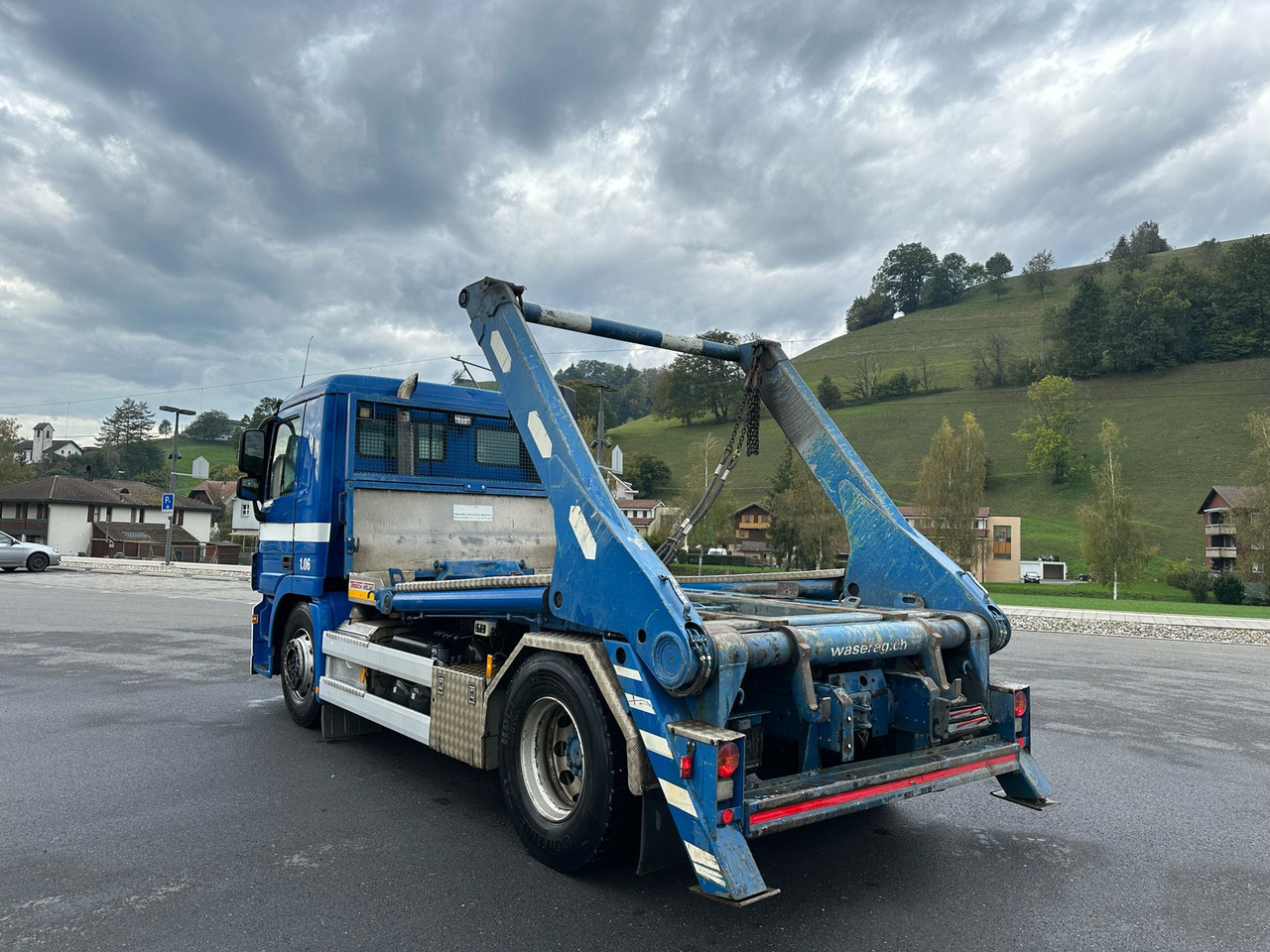 Absetzkipper MERCEDES-BENZ Actros 18.32 4x2 Trösch absetzkipper: das Bild 10