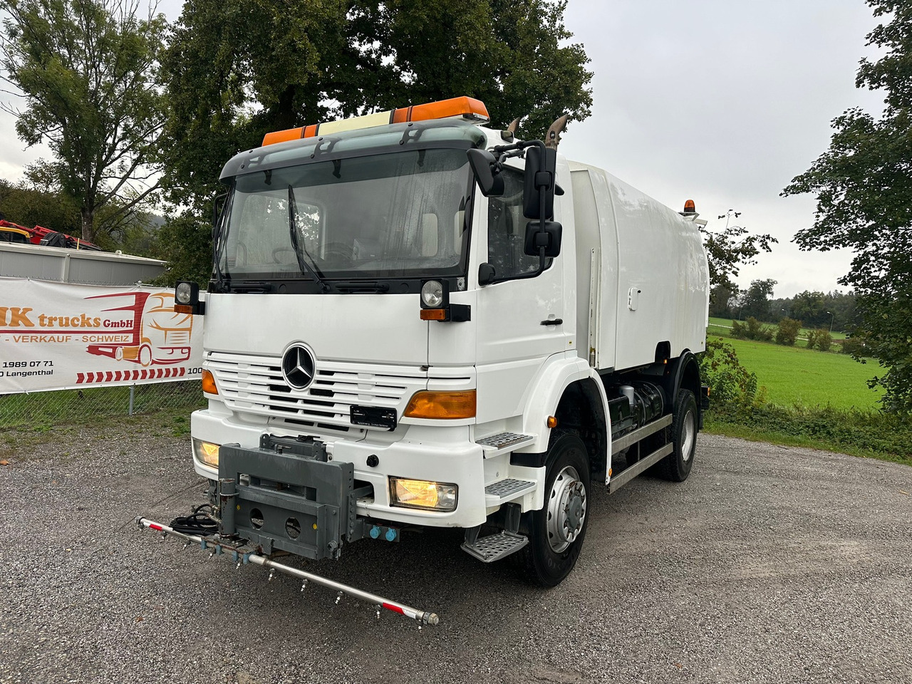 MERCEDES-BENZ Atego 1823 4x4 Faun 7m3 - Kehrmaschine: das Bild 1 MERCEDES-BENZ Atego 1823 4x4 Faun 7m3 - Kehrmaschine: das Bild 1