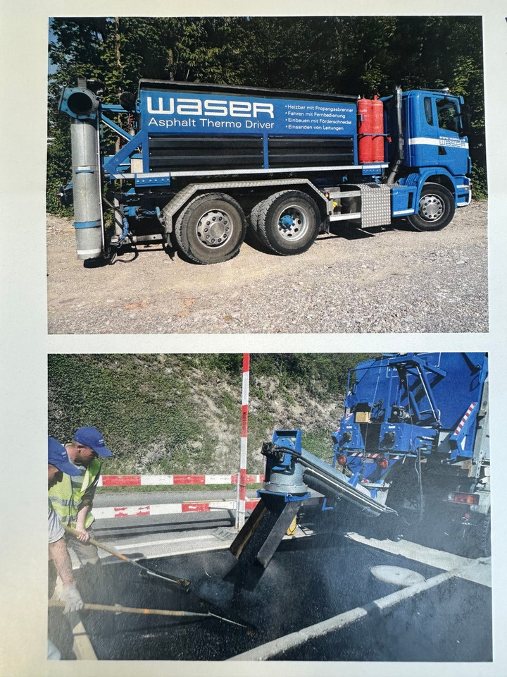 SCANIA G440 6x2 Wechselsistem asphalt thermo - Absetzkipper: das Bild 2 SCANIA G440 6x2 Wechselsistem asphalt thermo - Absetzkipper: das Bild 2