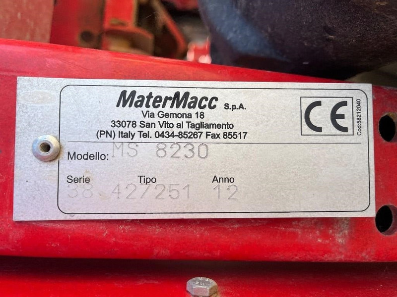 Einzelkornsämaschine MaterMacc MS 8230: das Bild 10