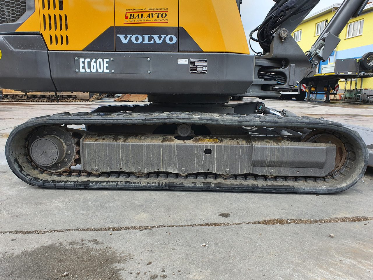 Minibagger VOLVO EC60E: das Bild 14