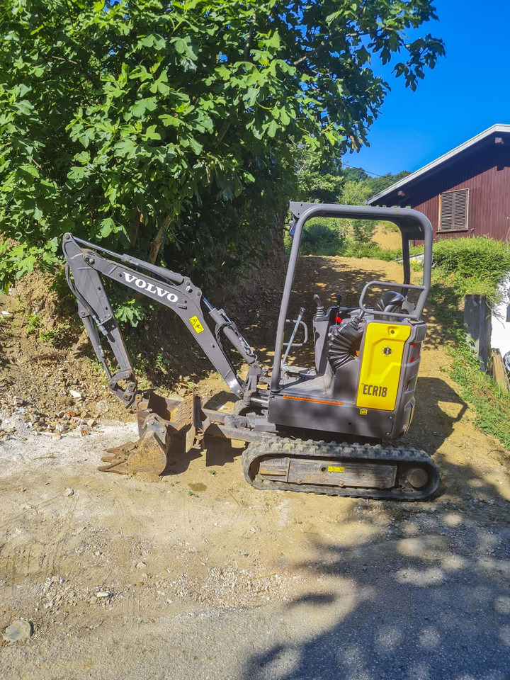 VOLVO ECR18E - Minibagger: das Bild 1 VOLVO ECR18E - Minibagger: das Bild 1