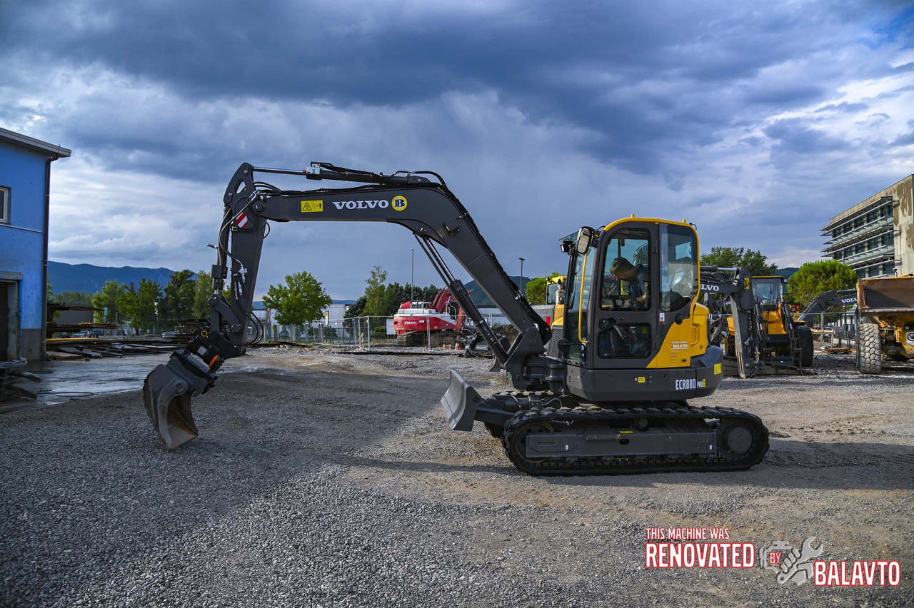 VOLVO ECR88D - Minibagger: das Bild 3 VOLVO ECR88D - Minibagger: das Bild 3