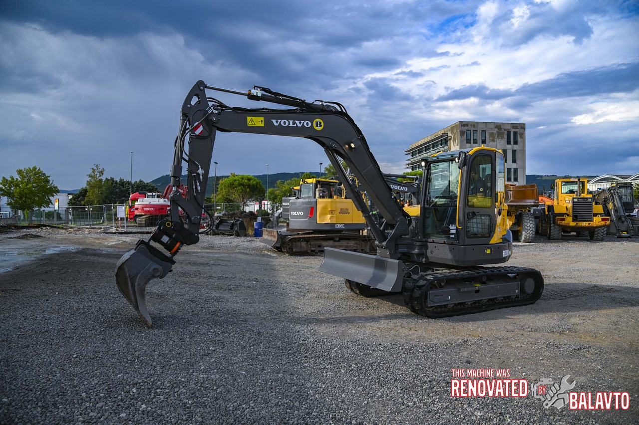 VOLVO ECR88D - Minibagger: das Bild 2 VOLVO ECR88D - Minibagger: das Bild 2