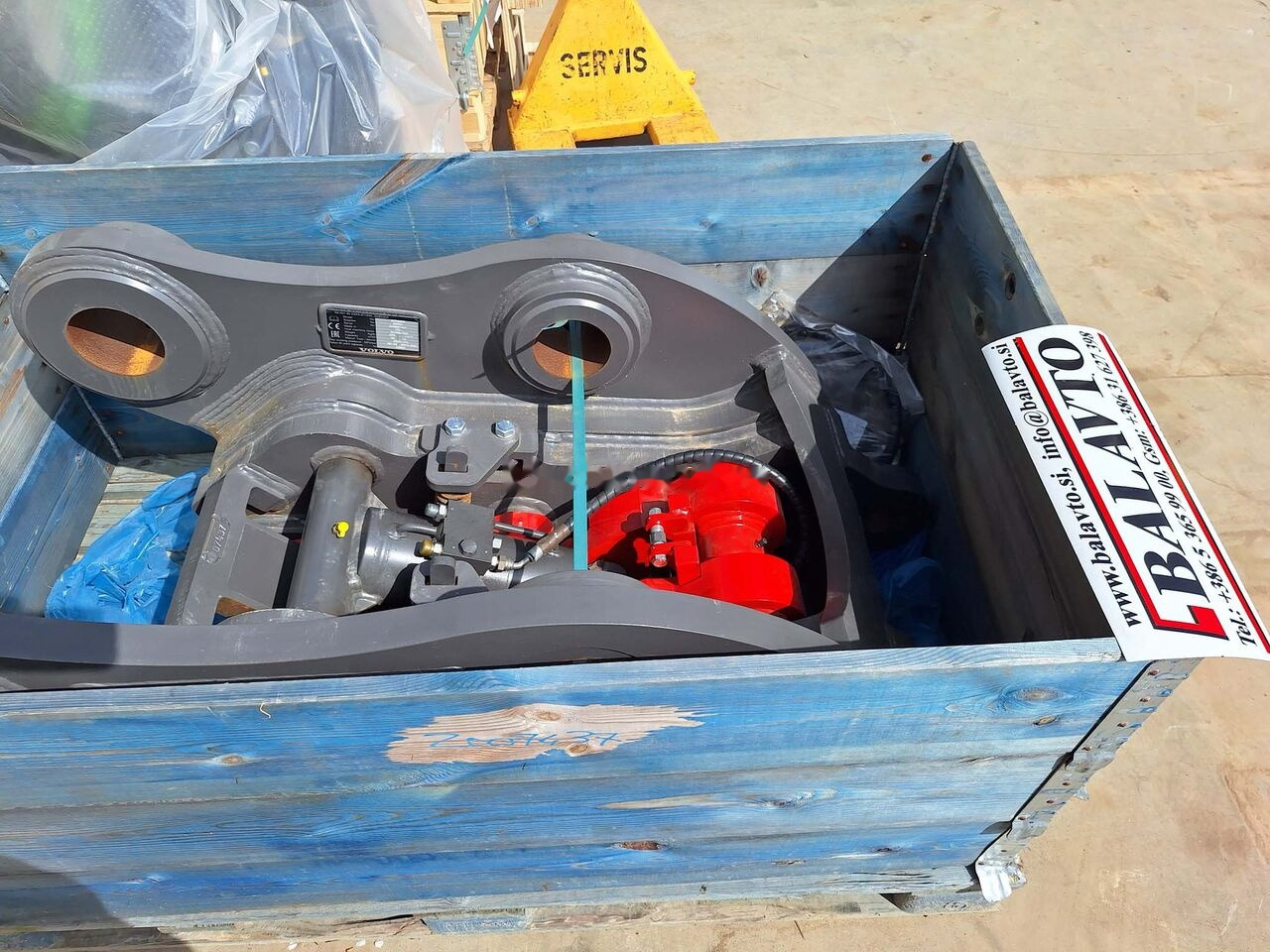 Volvo 8296852 Volvo EC350/380 - Schnellwechsler für Bagger: das Bild 3 Volvo 8296852 Volvo EC350/380 - Schnellwechsler für Bagger: das Bild 3