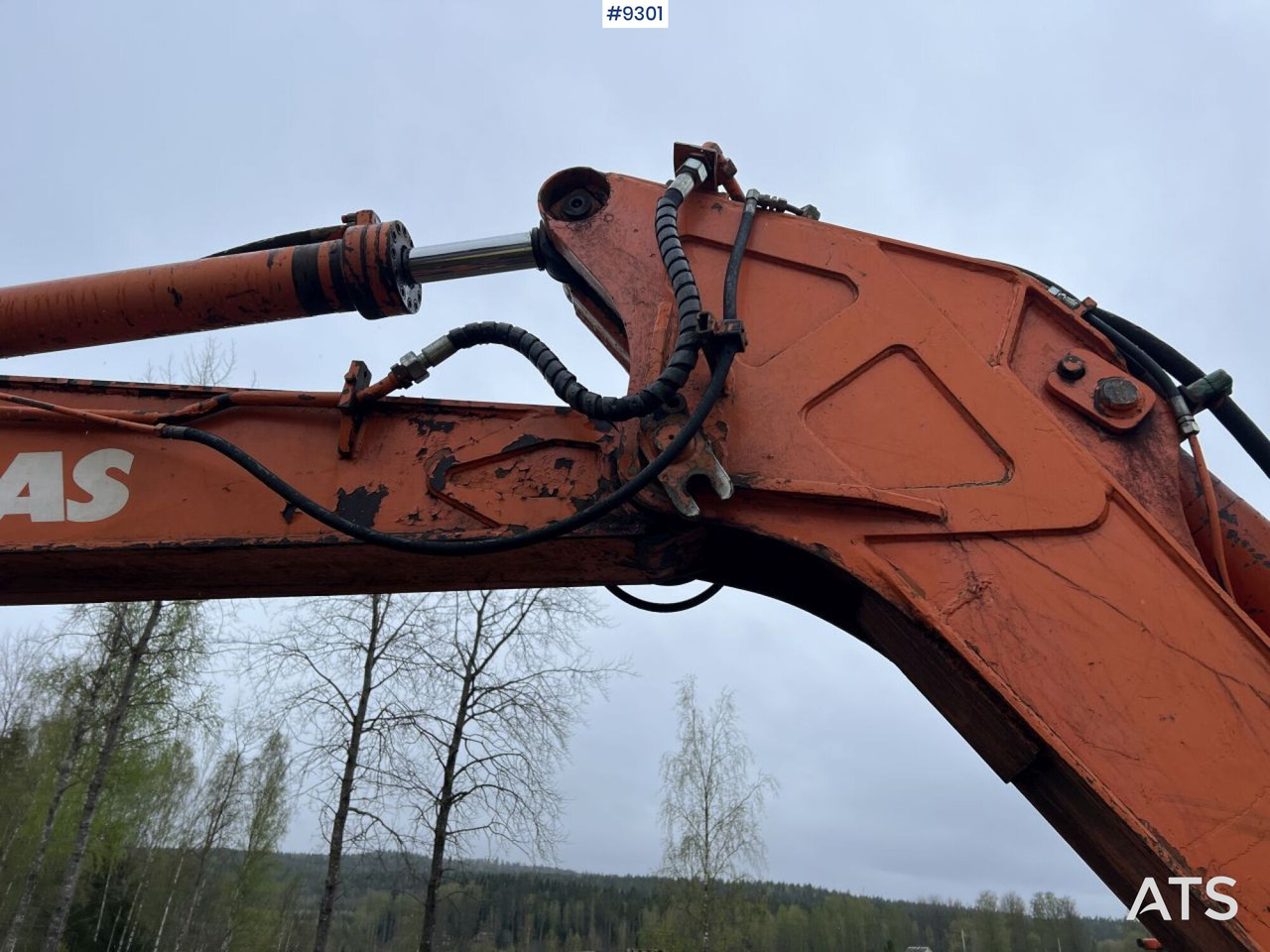 Mobilbagger Atlas 1302 E Wheeled excavator with attachments (VIDEO): das Bild 19