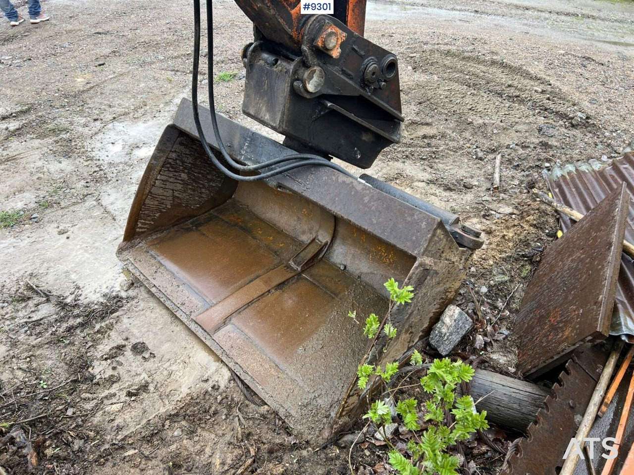 Mobilbagger Atlas 1302 E Wheeled excavator with attachments (VIDEO): das Bild 18