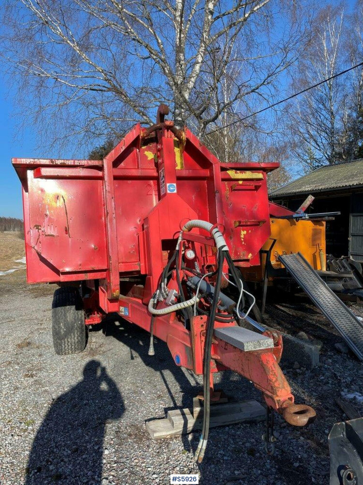 Bigab 7-10 hook truck trailer with flat - Abrollanhänger/ Absetzanhänger: das Bild 2 Bigab 7-10 hook truck trailer with flat - Abrollanhänger/ Absetzanhänger: das Bild 2