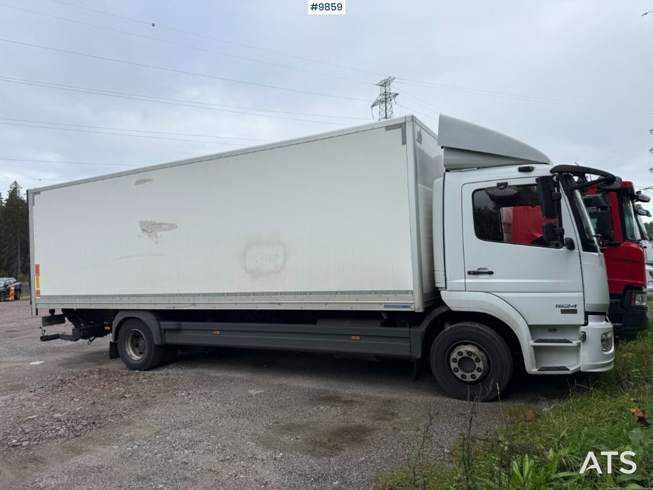 Box Truck Mercedes Benz Atego 1524 with openable side - Koffer LKW: das Bild 2 Box Truck Mercedes Benz Atego 1524 with openable side - Koffer LKW: das Bild 2