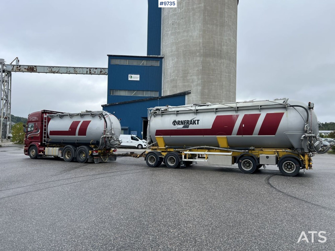 Bulk transport vehicle, Scania R730 with SITE AL-41-TPIK-4AK trailer - Leasing Bulk transport vehicle, Scania R730 with SITE AL-41-TPIK-4AK trailer: das Bild 12