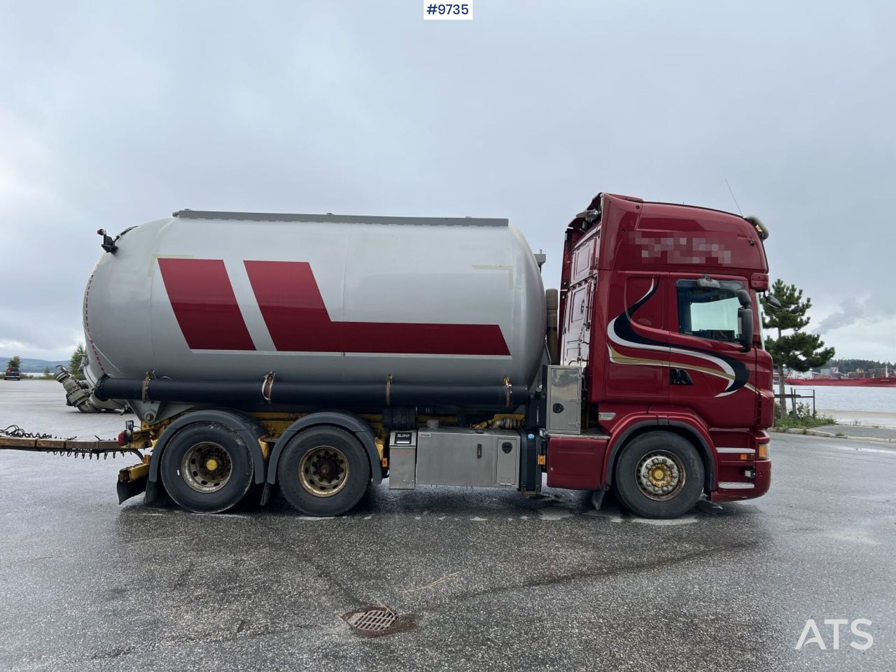 Bulk transport vehicle, Scania R730 with SITE AL-41-TPIK-4AK trailer - Leasing Bulk transport vehicle, Scania R730 with SITE AL-41-TPIK-4AK trailer: das Bild 6