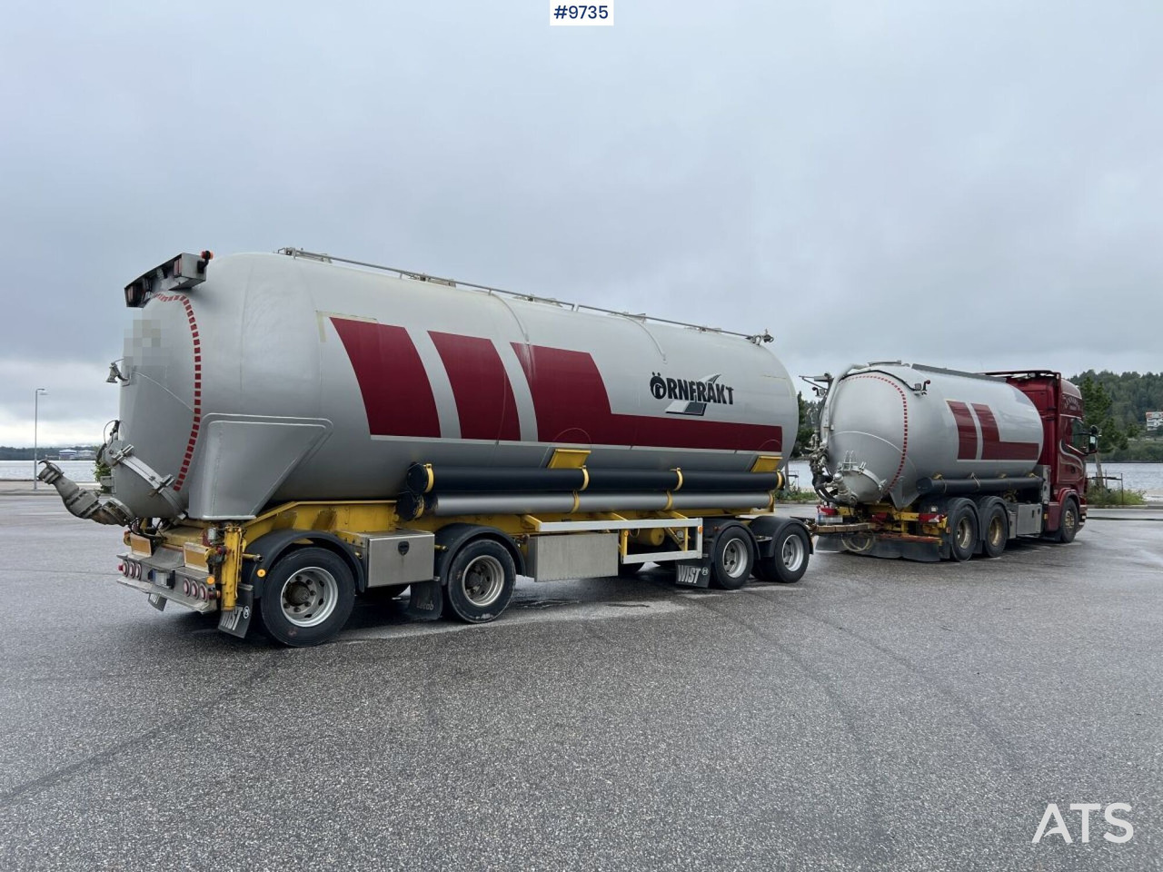 Bulk transport vehicle, Scania R730 with SITE AL-41-TPIK-4AK trailer - Leasing Bulk transport vehicle, Scania R730 with SITE AL-41-TPIK-4AK trailer: das Bild 8