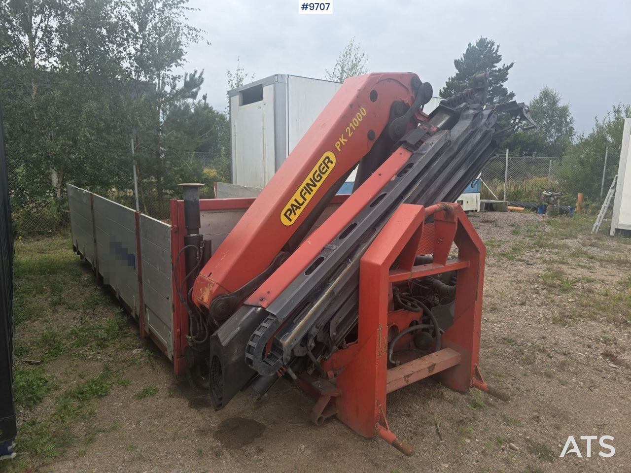 Crane flatbed Palfinger 21 t/m - Pritschenaufbau: das Bild 1 Crane flatbed Palfinger 21 t/m - Pritschenaufbau: das Bild 1