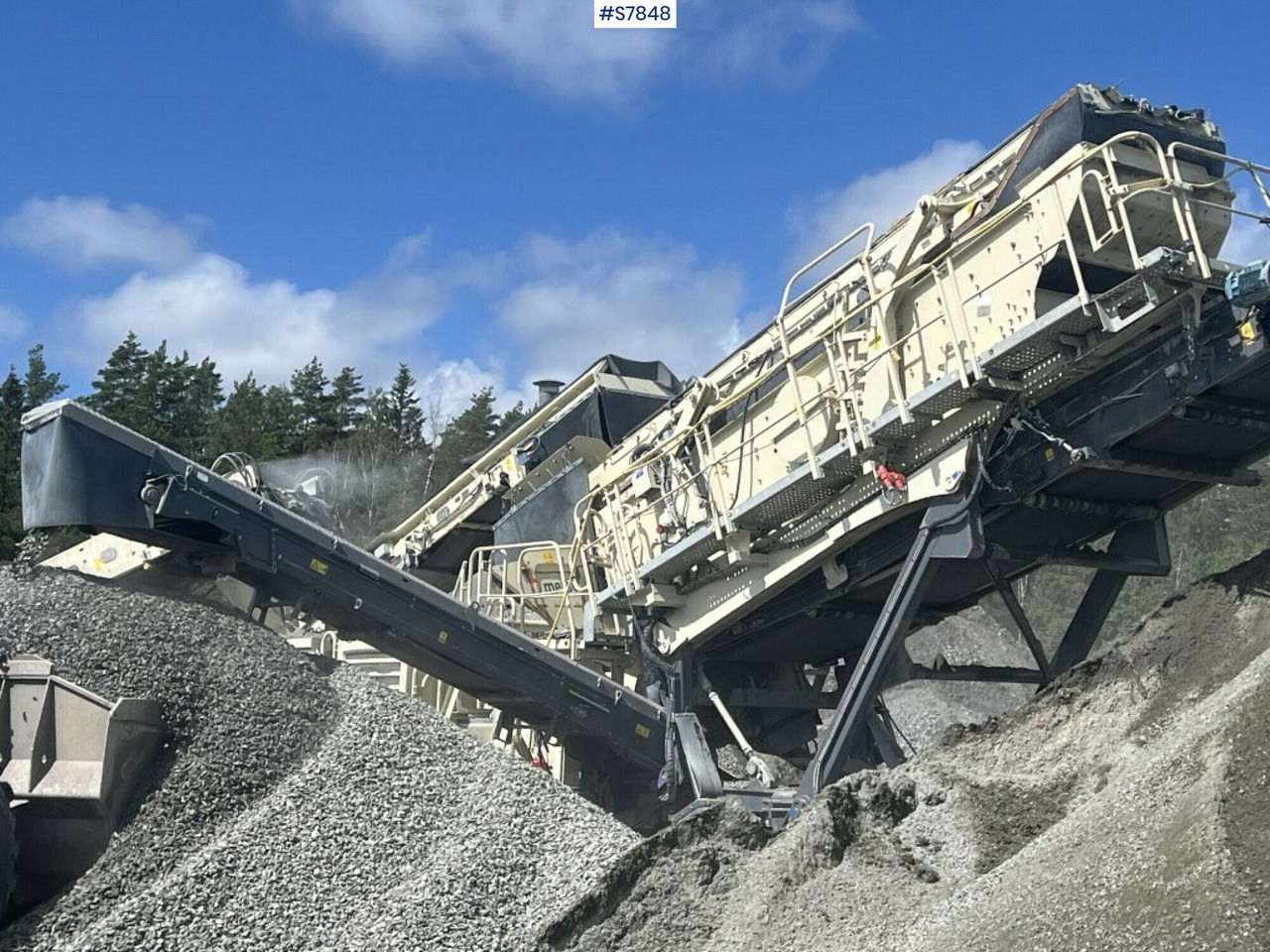 Brecher Crusher on tracks, Metso Lokotrack  LT 330D (See video): das Bild 8