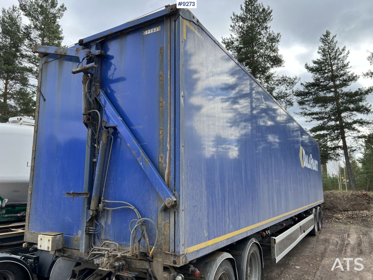 EKSJÖVAGNEN FS 18-18 CHIPPER TRAILER - Koffer Anhänger: das Bild 5 EKSJÖVAGNEN FS 18-18 CHIPPER TRAILER - Koffer Anhänger: das Bild 5