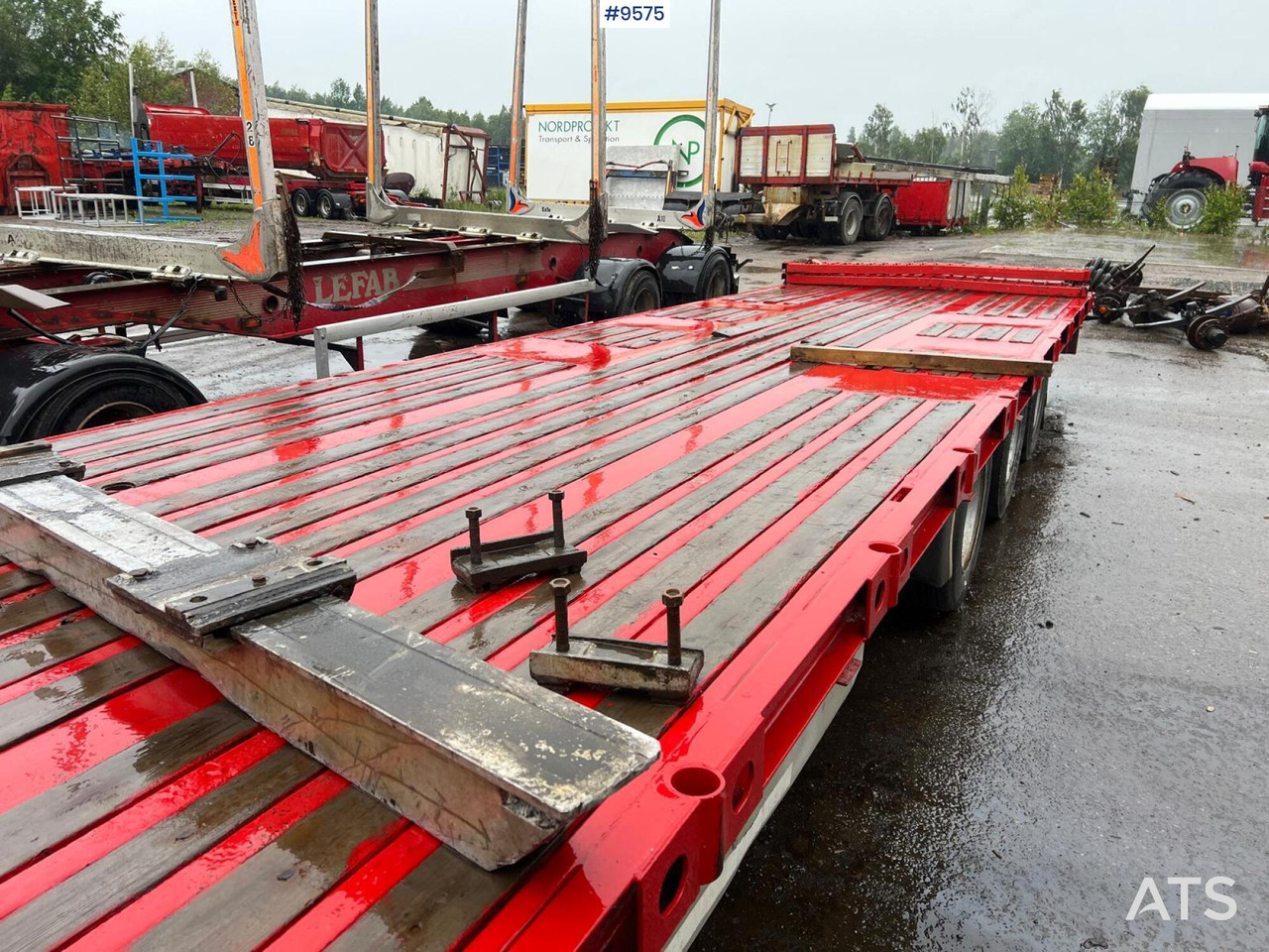 Pritschenanhänger/ Plattformanhänger Flatbed trailer PACTON: das Bild 7