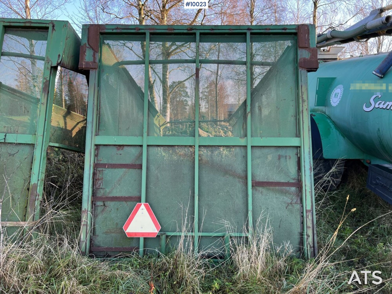 Green waste cassette for KMA tipper trailer - Pritschenaufbau: das Bild 4 Green waste cassette for KMA tipper trailer - Pritschenaufbau: das Bild 4