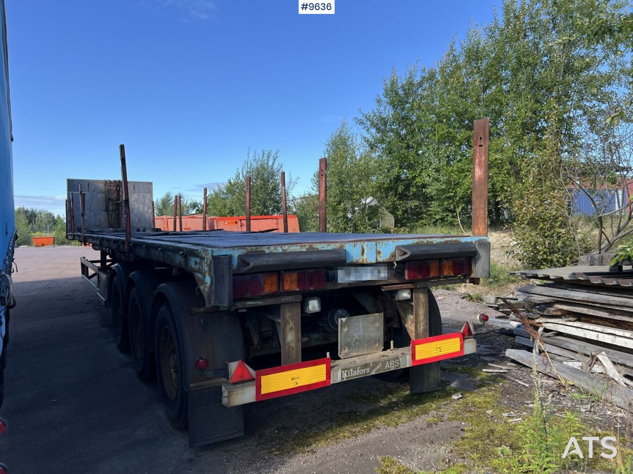 KILAFORS SVTPB3 129 trailer, Rep Objekt - Pritschenauflieger/ Plattformauflieger: das Bild 2 KILAFORS SVTPB3 129 trailer, Rep Objekt - Pritschenauflieger/ Plattformauflieger: das Bild 2