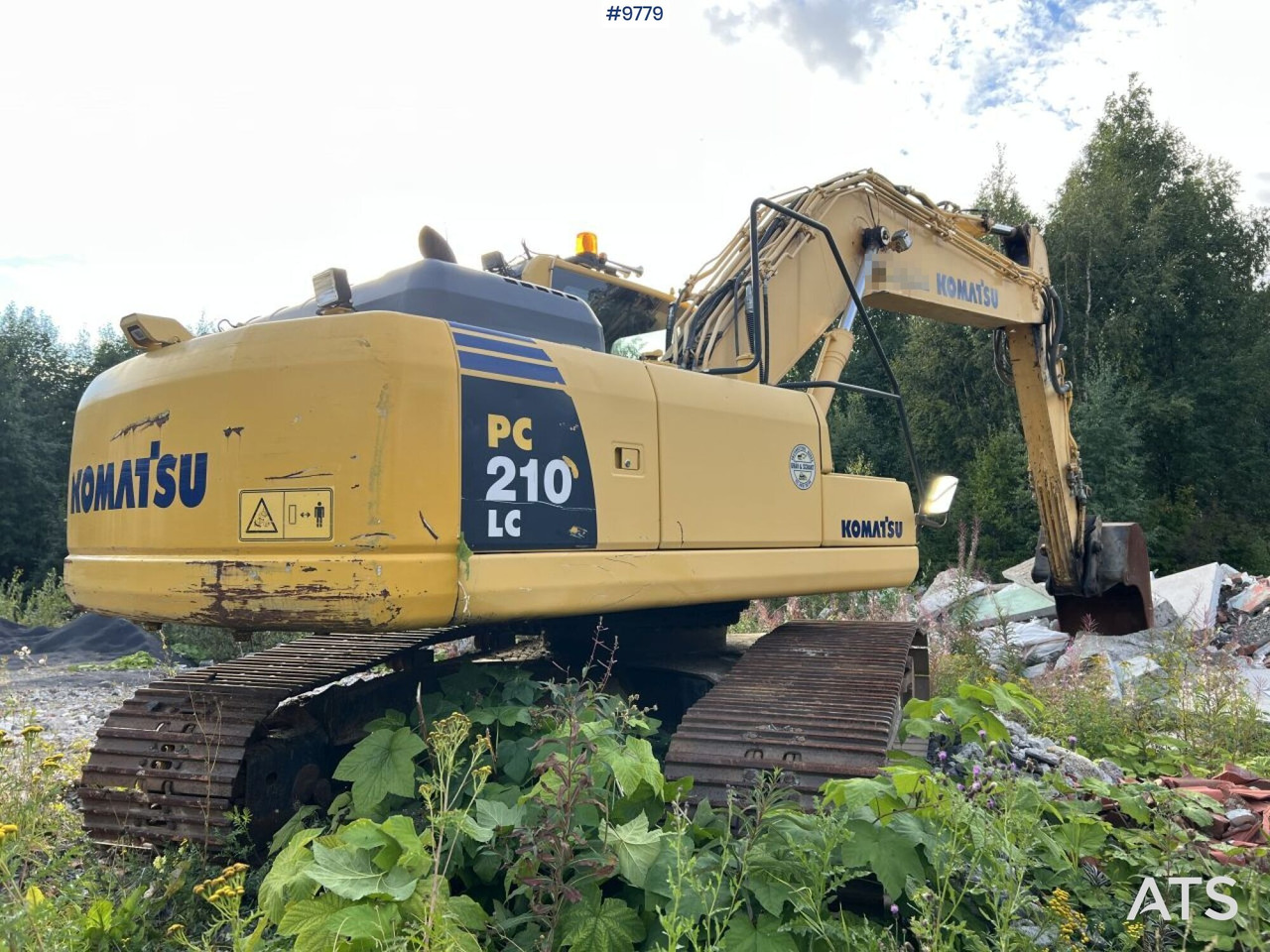 Kettenbagger KOMATSU PC210LC-8 Excavator with buckets: das Bild 20