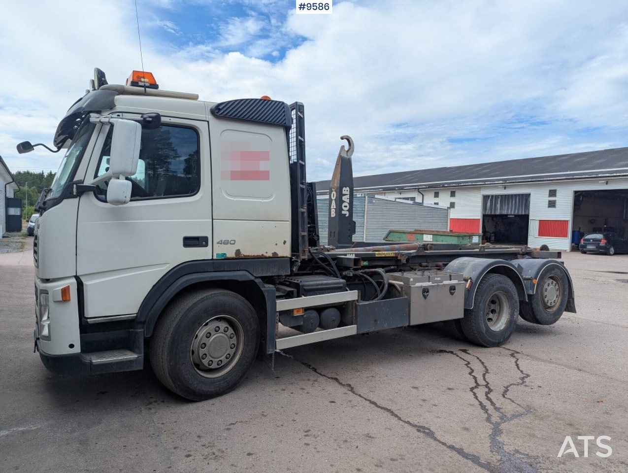 Lastväxlare Volvo FM420 6X2 med snabblåssystem - Abrollkipper: das Bild 1 Lastväxlare Volvo FM420 6X2 med snabblåssystem - Abrollkipper: das Bild 1