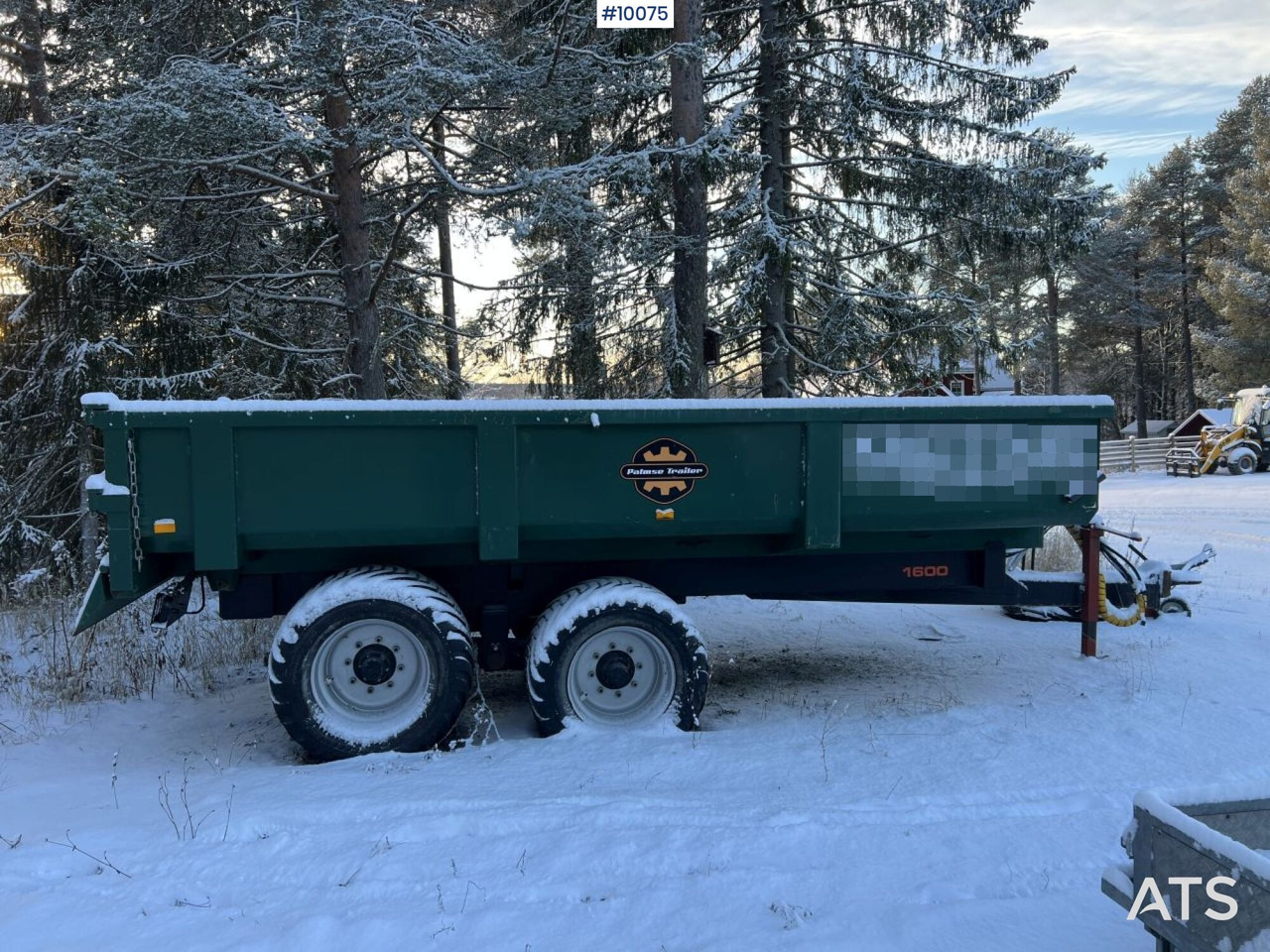 PALMSE 1600 Tipper trailer - Kipper Anhänger: das Bild 3 PALMSE 1600 Tipper trailer - Kipper Anhänger: das Bild 3