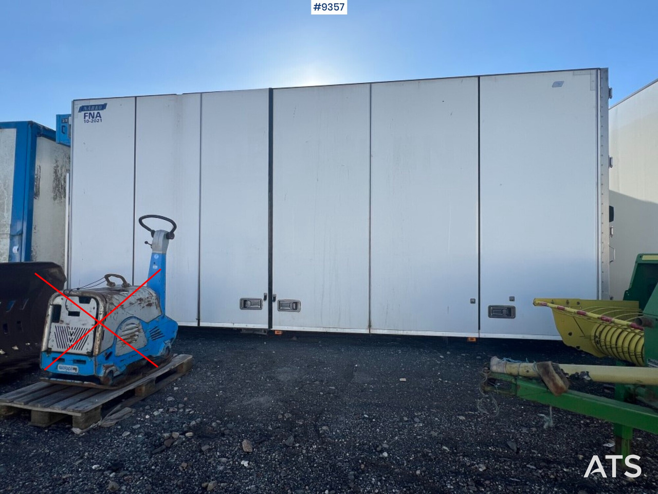 Refrigerated trailer cabinet Närko - Kühlkofferaufbau: das Bild 2 Refrigerated trailer cabinet Närko - Kühlkofferaufbau: das Bild 2