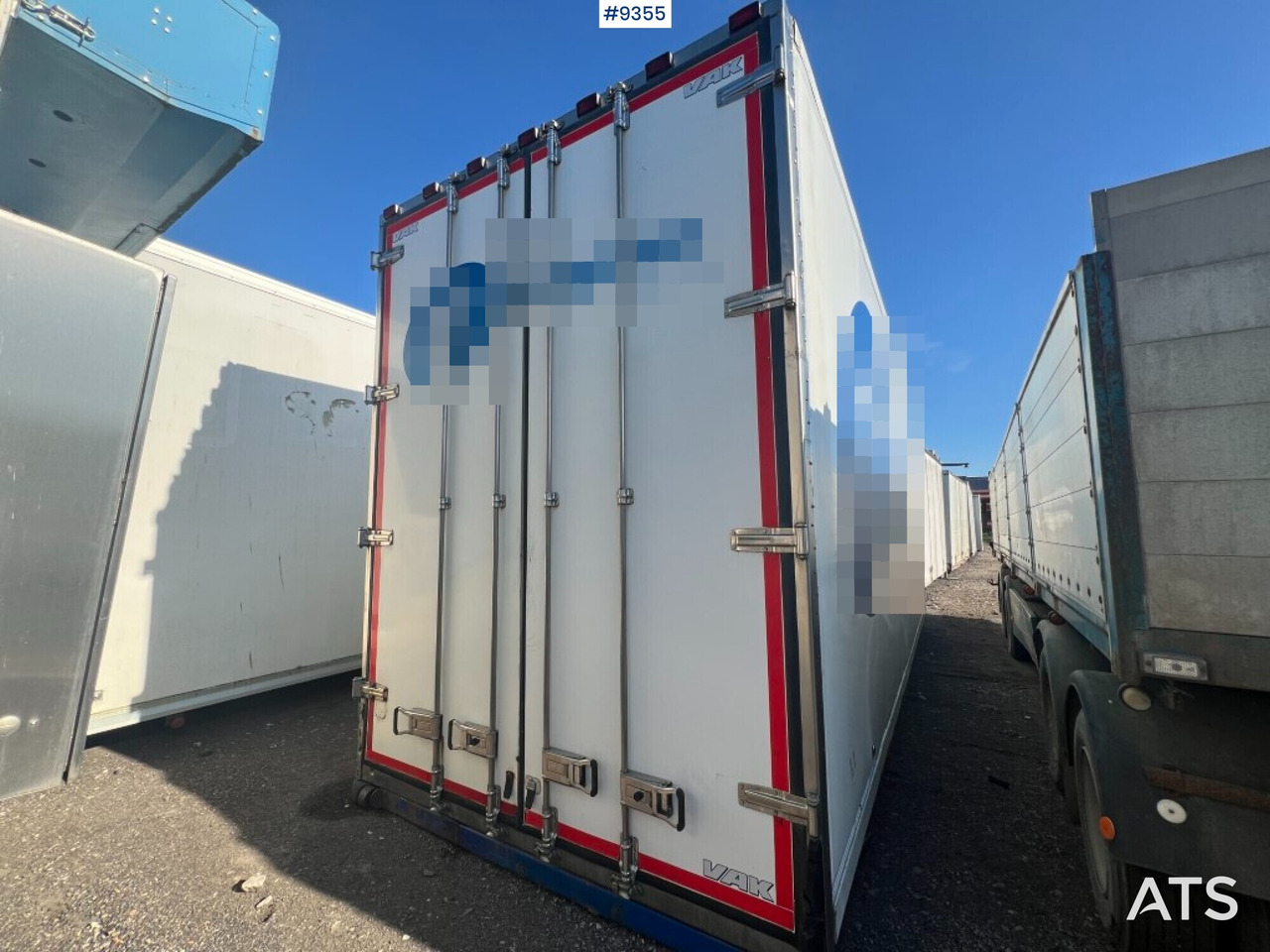 Refrigerated trailer cabinet VAK - Kühlkofferaufbau: das Bild 1 Refrigerated trailer cabinet VAK - Kühlkofferaufbau: das Bild 1