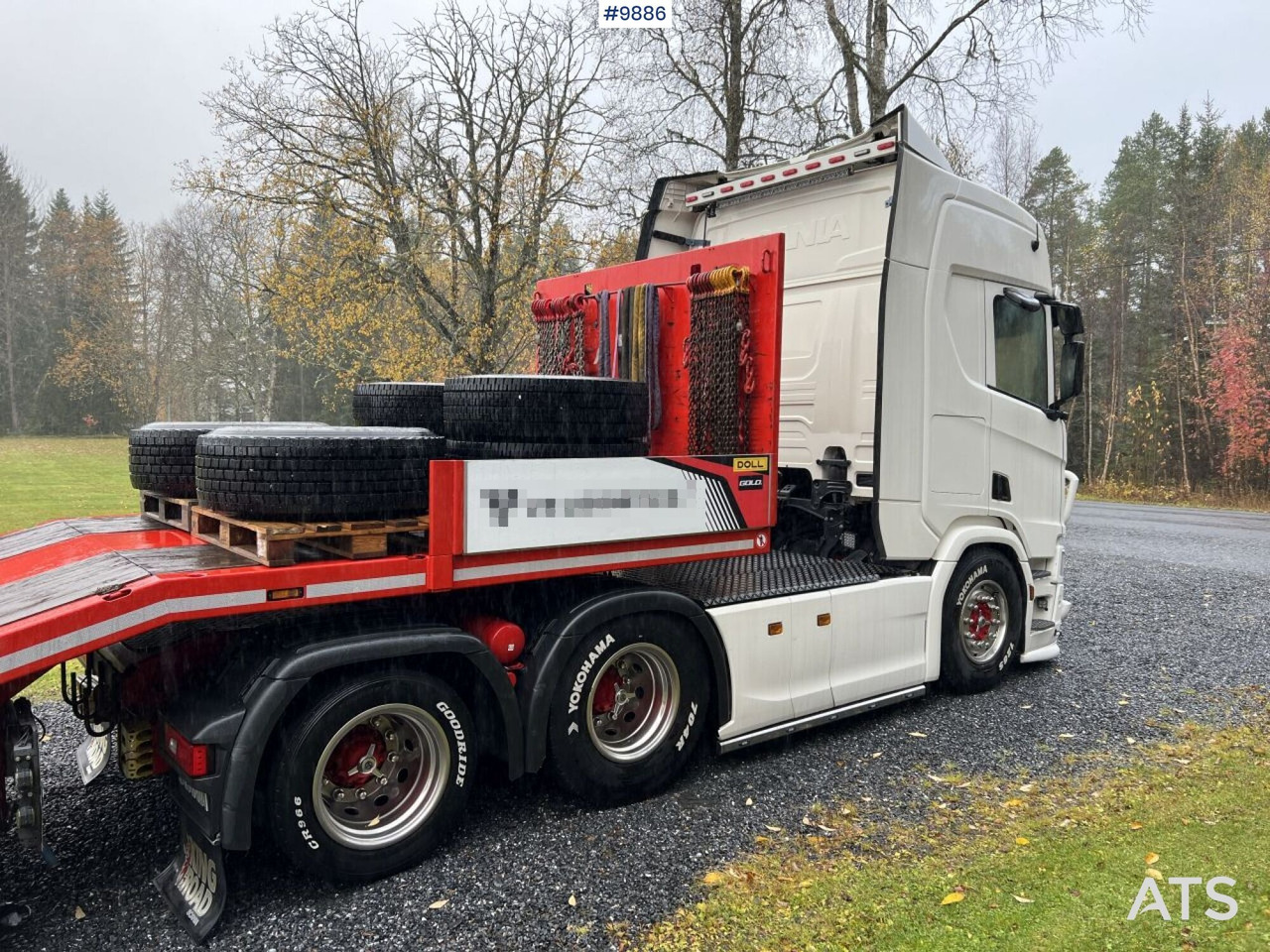 Scania R500 Tractor unit with Doll S3L Trombone Trailer - Sattelzugmaschine, Tieflader Auflieger: das Bild 3 Scania R500 Tractor unit with Doll S3L Trombone Trailer - Sattelzugmaschine, Tieflader Auflieger: das Bild 3