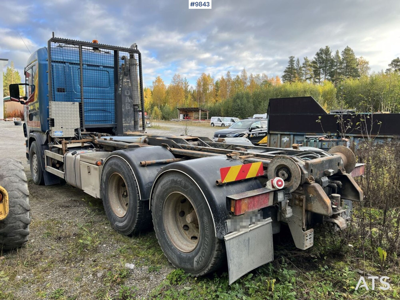 Scania R144 Hook Truck with plow equipment - Abrollkipper: das Bild 3 Scania R144 Hook Truck with plow equipment - Abrollkipper: das Bild 3