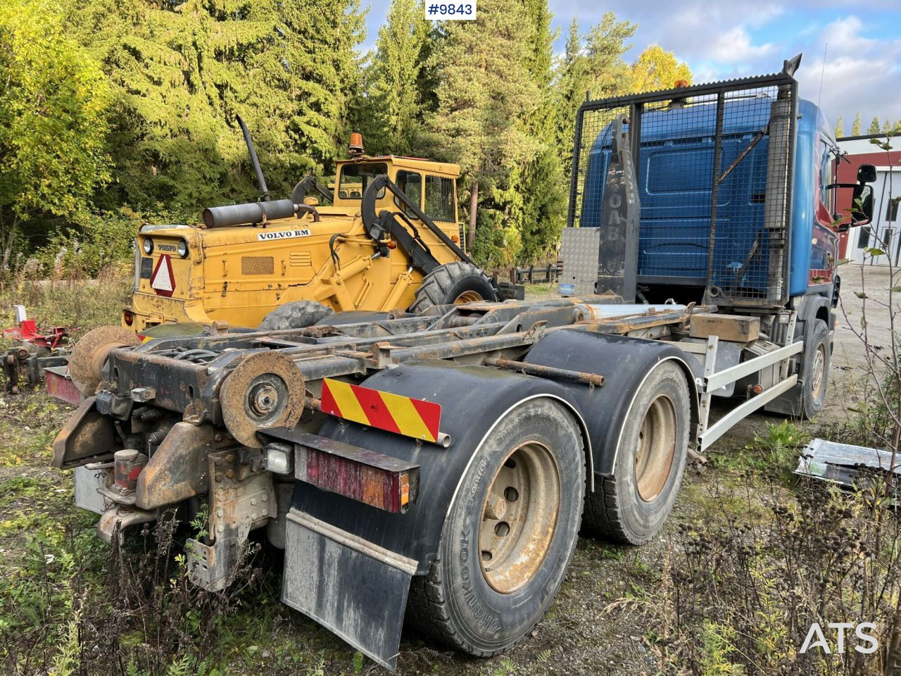 Scania R144 Hook Truck with plow equipment - Abrollkipper: das Bild 4 Scania R144 Hook Truck with plow equipment - Abrollkipper: das Bild 4