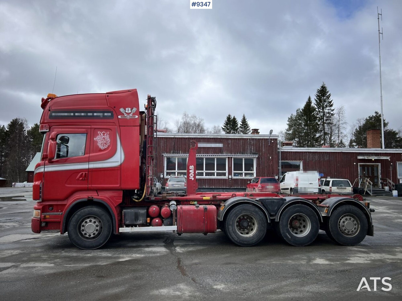 Scania R500 Tridem Hooklift (VIDEO) - Abrollkipper: das Bild 3 Scania R500 Tridem Hooklift (VIDEO) - Abrollkipper: das Bild 3