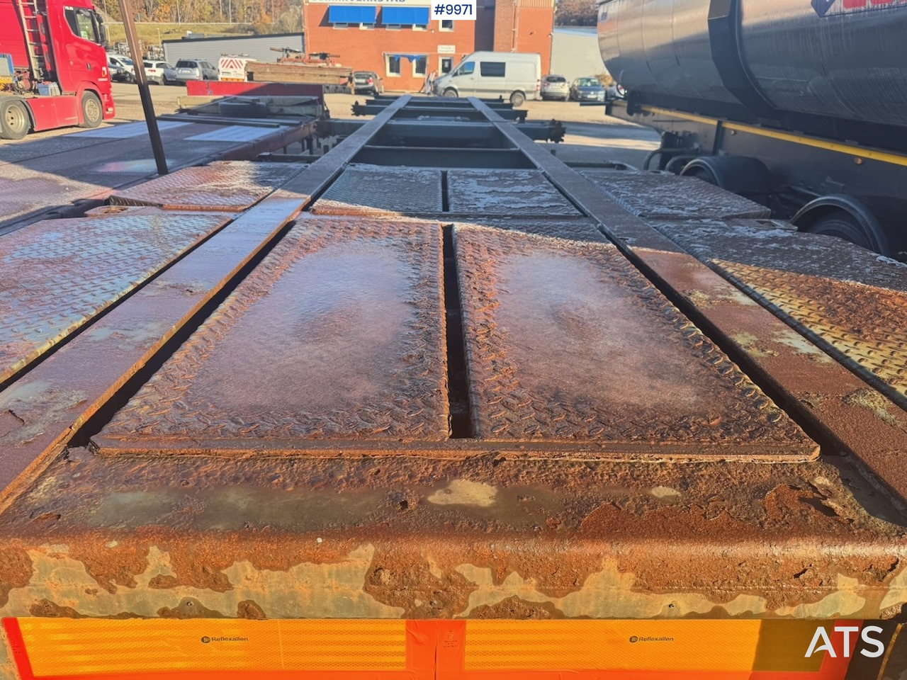 Schweriner CS40 container chassis. - Fahrgestell Auflieger: das Bild 4 Schweriner CS40 container chassis. - Fahrgestell Auflieger: das Bild 4