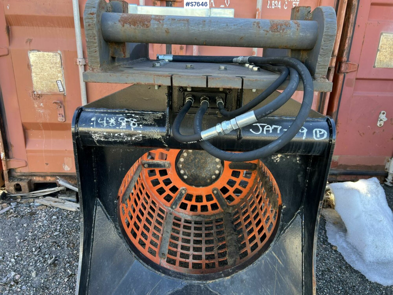 Sortierschaufel Screen bucket with S70 bracket: das Bild 13