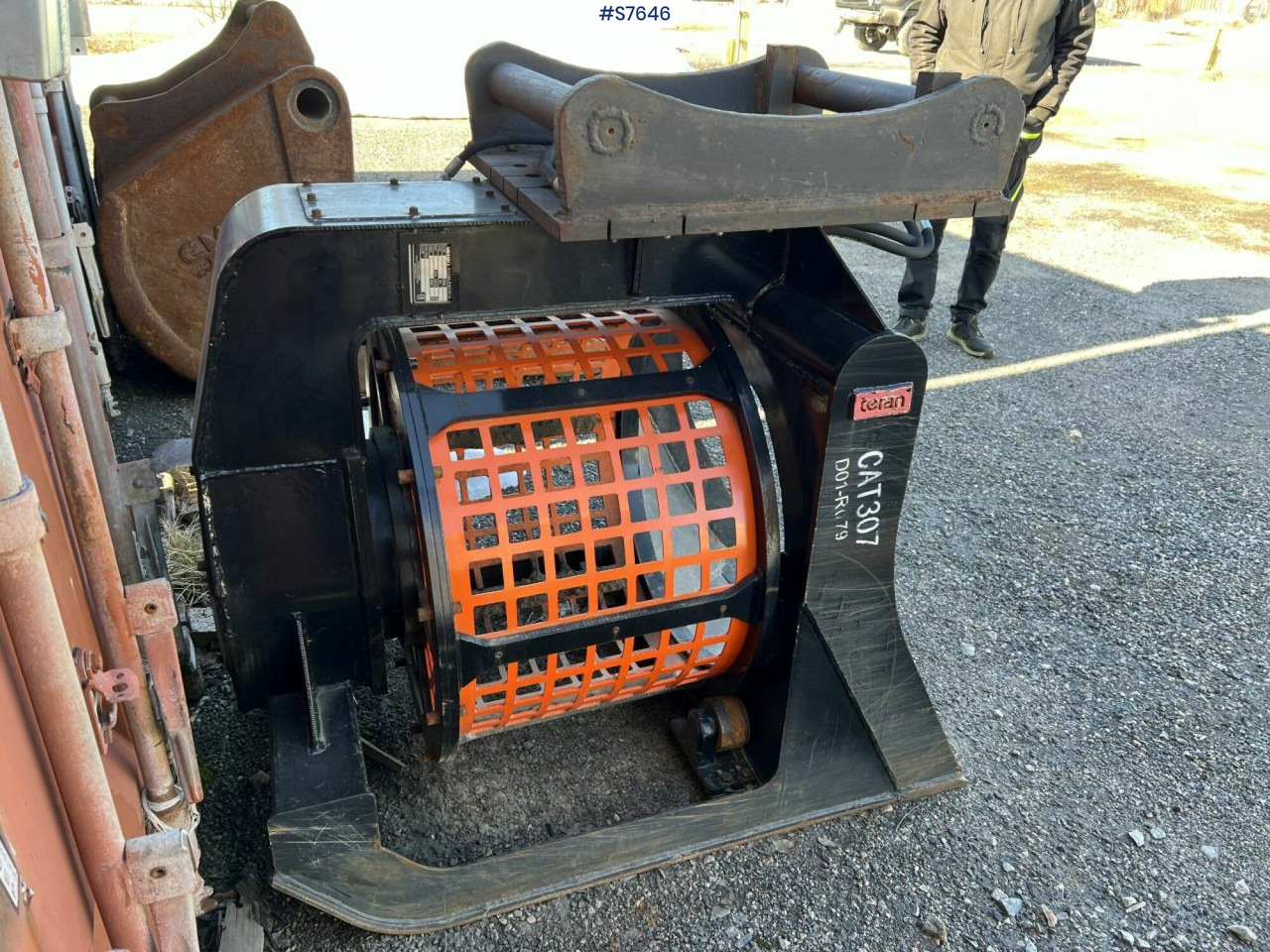 Sortierschaufel Screen bucket with S70 bracket: das Bild 9