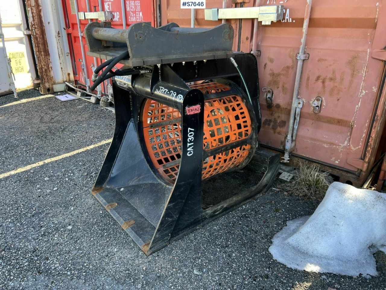 Sortierschaufel Screen bucket with S70 bracket: das Bild 16
