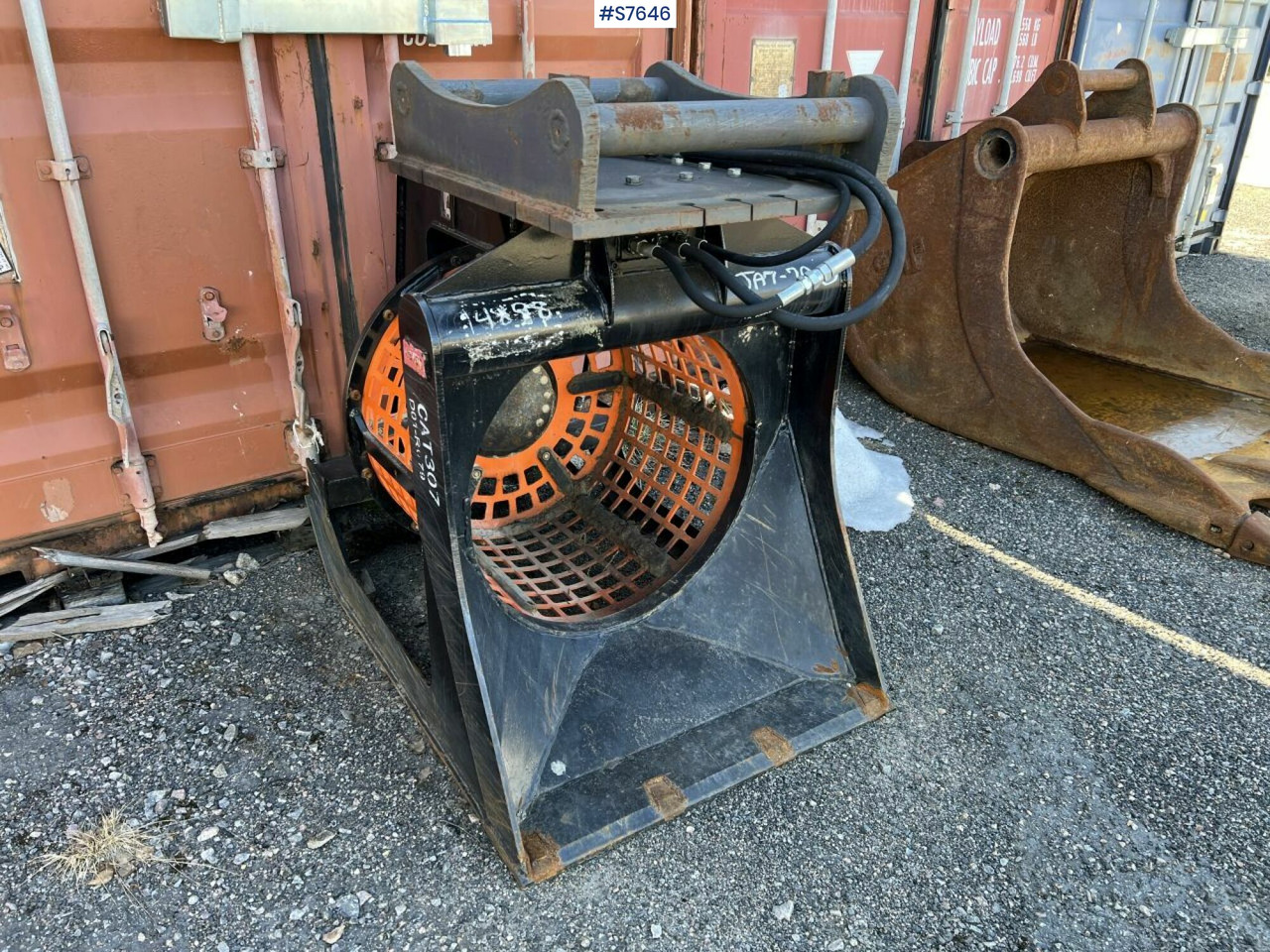 Sortierschaufel Screen bucket with S70 bracket: das Bild 17